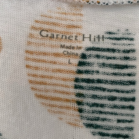 Garnet Hill organic linen tank top - Picture 3 of 6